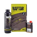 Vopsea Raptor Neagră / Negru kit 0.95 Litri