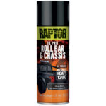 Spray Vopsea Metal/Plastic, Raptor, Negru, 120°C, 366 ml